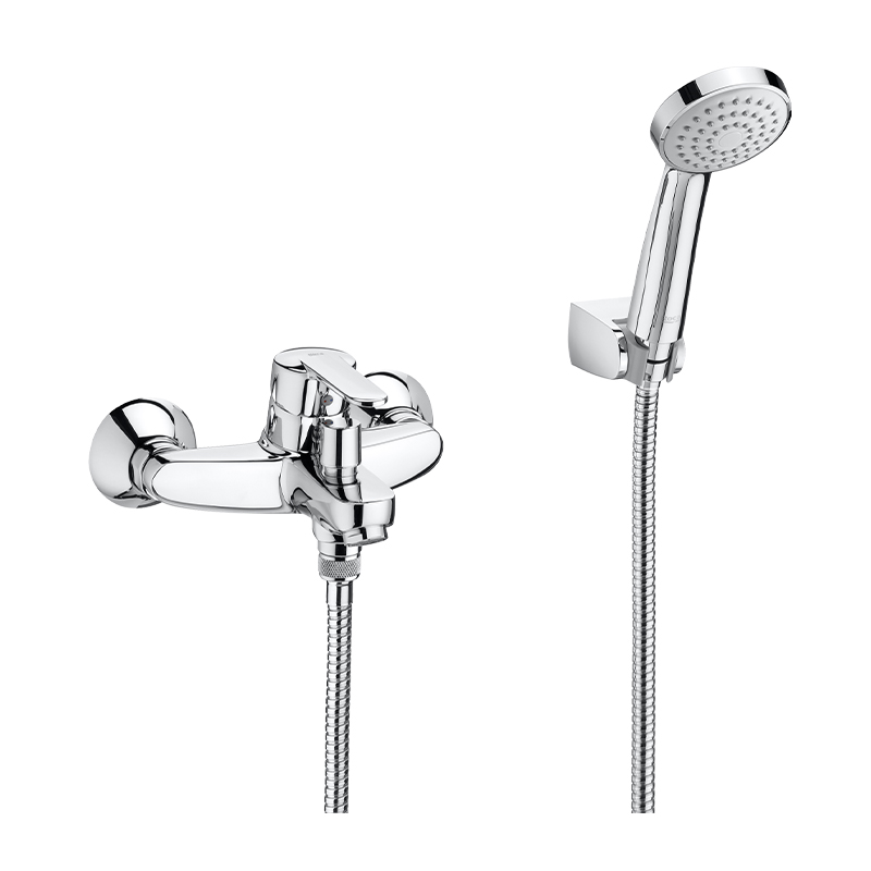 Victoria Wall Type Bath Mixer With Hand Shower